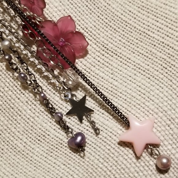 💔 OOAK VINTAGE Poison Apple NYC Designer HEARTBREAKER Safety Pin Brooch UNIQUE! - Picture 3 of 11